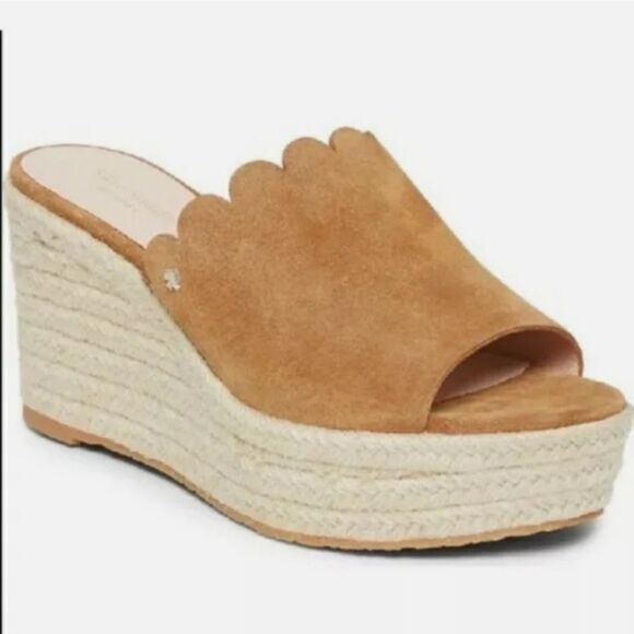 Kate Spade The Tabby Wedge Espadrille Slides - Picture 3 of 9